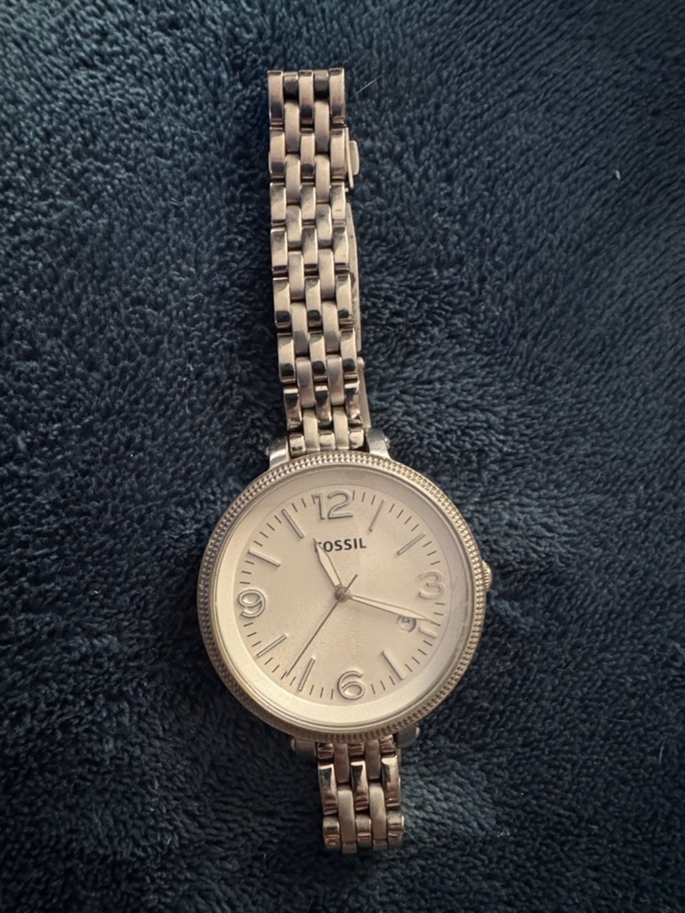 Fossil Silver-Tone Women's Bracelet Watch